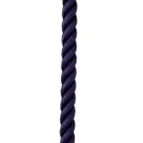 New England Ropes 38 X 25 Premium Nylon 3 Strand Dock Line Navy Blue-small image