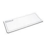 Seadek Dual Density Helm Pad 14 X 36 20mm Small White WStorm Gray Laser Sd Logo-small image