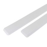 Seadek Cockpit Coaming Bolster Set 2 4 X 39 20mm Thick White WBrushed Texture-small image