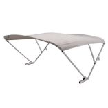 Sureshade Power Bimini Clear Anodized Frame Grey Fabric-small image