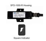 Talos Sfd1000r Black Rectangular Lightning Detector With 10ft Cable-small image