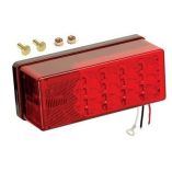 Wesbar 3 X 8 Waterproof Led 8Function, LeftRoadside Tail Light-small image