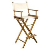 Whitecap CaptainS Chair WNatural Seat Covers Teak-small image