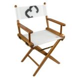 Whitecap DirectorS Chair WSail Cloth Seating Teak-small image