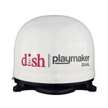 Winegard Dish Playmaker Dual Gen2 Portable Satellite Tv Antenna White Dome-small image