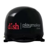 Winegard Dish Playmaker Dual Gen 2, Portable Satellite Tv Antenna Black Dome-small image