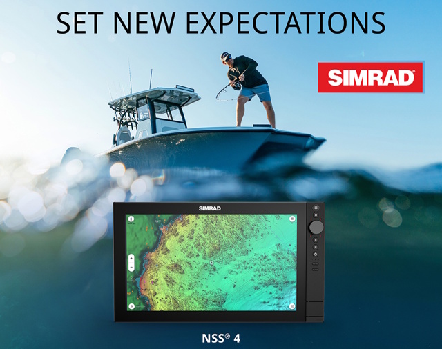 Simrad NSS 4 Chartplotters - Pre-Order Now, Stock Expected 3/10 - 3/14